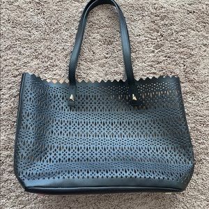 Stella and Dot black tote